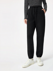 Purcotton | Ladies Cotton Long Pants Fall Black Gray