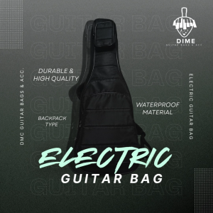 Electric Guitar Bag (Black) 43 Inch | For Stratocaster Telecaster SG PRS Yamaha Pacifica RG Body Types