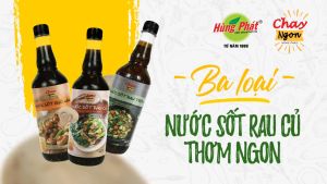 Nước Sốt Xào Rau Củ Chay Ngon Hùng Phát Dành Cho Các Món Xào Chai 200ml