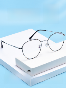 Myopia Glasses Mens Trendy with Degrees Online Ultra Light Pure Titanium Protection against Blue Light Radiation Computer Eyes Female Myopia Glasses