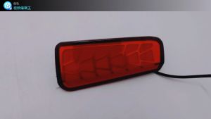 Toyota Alphard/Vellfire ANH 30 2015 - 2022 (Red Lens)Rear Bumper LED JPS DRL LIGHT BAR Reflector Lamp 3 IN 1 FUNCTION