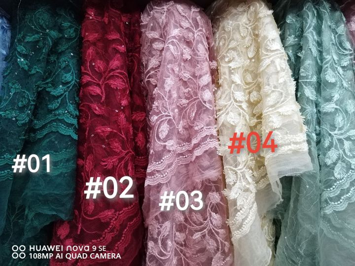 LACE FABRICS SOLD per yard Lazada PH