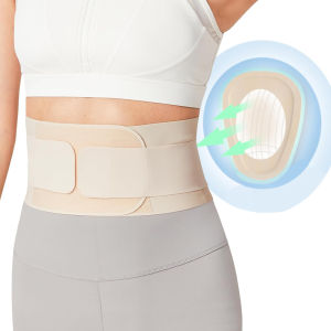 Thin Back Brace for Lower Back Pain Relief Breathable Waist Support Belt for Work Lumbar Support Belt for Sciatica Scoliosis