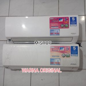 KIPAS ANGIN MODEL AC FREE REMOT WARNA ORIGINAL MEREK AUX AQUA DLL(SET LENGKAP)+ GELL PENDINGIN