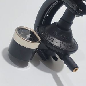 REGULATOR GAS ELPIJI DESTEC COM-U12RM METER + SELANG FLEXIBEL