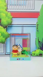 Đồ Chơi bộ 1 mẫu mini block ngẫu nhiên - BALODY - 21195 - Bộ Xếp Hình Shin-chan Daily