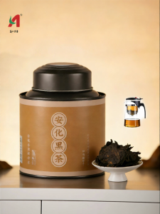 ANHUAHEICHA | Easy-open Small Canister JinHua Fu Brick Tea