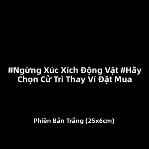 Dán Xe Phản Quang Chống Nước Bảo Vệ Động Vật