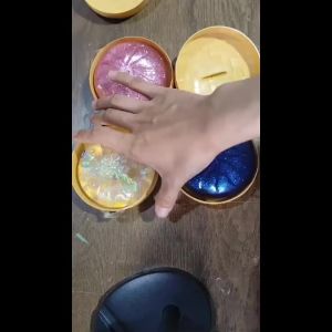 Schylling | Dumpling Squishy 1pcs Glitter Steamed Bun Pinch Music Simulation Steam Buns Shape Cute And Fun Relieve Stress Squish Dumplings