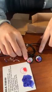 GELANG COUPLE SIDIK JARI TIKTOK PASANGAN SAMA BESTIE  PAINTING FINGER BRACCELET ART PAINTING GELANG TIKTOK Gelang Painting Tik Tok Gelang Tanpa Magnet - Lazada