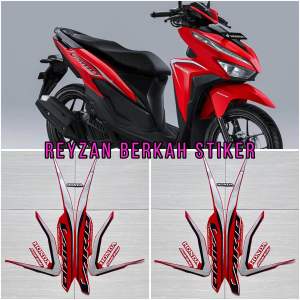Stiker Striping Lis Led Bodi Honda Vario 125 Led New 2019 2020