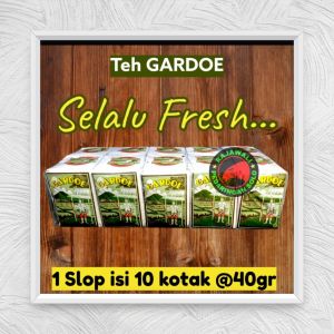 TEH GARDOE HIJAU TEH TUBRUK TEH GARDU HIJAU TEH GERDU 1 SLOP ISI 10 KOTAK