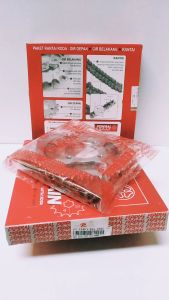 Gear Set FP-F54P3-NVA-220C Federal Original Paket Gir GearsetGir NEW VIXION ADVANCE (428-14T/43T/122L) Murah