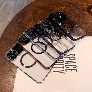 Mengenal Hard Case Magnetik Support Magsafe Wireless Charging Phone Case Big Window Jendela Besar