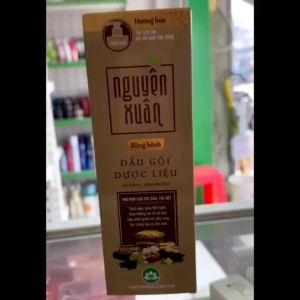 Dầu gội dược liệu Nguyên Xuân bồng bềnh hương hoa màu vàng OK358 cho tóc dầu tóc bết 250ml