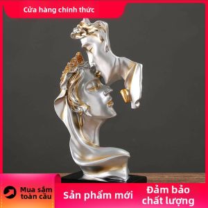 QUEZHOU | Trang Trí Nhà Và Văn Phòng Hình Hôn Nụ Sáng Tạo Bằng Dạng Nhựa