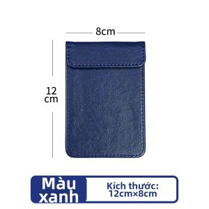 QINLEYI | Kẹp Ghi Chú Hóa Đơn Da Có Từ