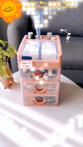 Tủ nhựa duy tân Tomi Nhỏ 5 Ngăn Màu Pastel Siêu KUTE