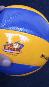 Bola Voli Original Mikasa Mva300 Bintik Kulit Jeruk Mengkilap Voly Empuk Asli