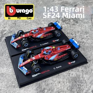 Bburago | Miami F1 Racing Model Alloy 1:43