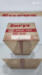 Lampu Emergency LED Bulb AC/DC Magic Surya 12w 12watt Cahaya Putih 1 DUS 100Pcs