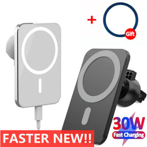 KEBIDU 30W Fast Car Wireless Charger Phone Holder for Phone Air Vent Charging Stand