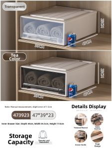 Drawer Style Wardrobe Storage Box