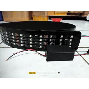 LAMPU STROBO LED wifi 4baris (ANIMASI/NON TEXT) untuk mobil& truck