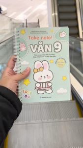 Sách - Take note Văn 9! (có lò xo 80K) dùng cho cả 3 bộ SGK mới: cánh diều kết nối chân trời (Nguyễn Thị Thủy Anh) 80k