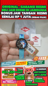JAM TANGAN LEE COOPER LC.K3.659 LEE COOPER ORIGINAL LCK 3659 - KIDS - CLOTH - BIRU - LEE COOPER ORIGINAL - Jamdunia / Jam dunia JD18 # Jam Tangan Wanita Jam Tangan Cewek Jam Tangan Anti Air S003