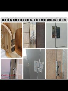 Bản Lề Tủ Bếp Tự Đóng cửa thông minh tủ gỗ tủ quần áo chất liệu thép inox 304 không gỉ