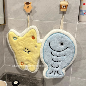 Khăn Lau Tay Mềm Coral Fleece Dùng Trong Nhà Bếp Khăn Treo Khăn Dùng Tại Nhà Khăn Cho Trẻ Em Khăn Vuông Nhỏ Thấm Hút Nhanh