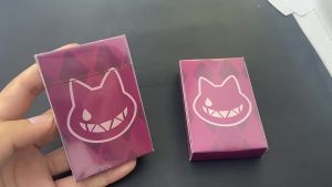 Genshin Impact Lyney Cos Magic Poker Cards Paper Playing Cards Cosplay Props