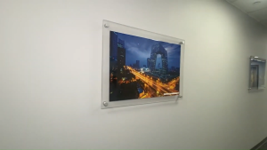 Acrylic Poster Frame | A5/ A4/ A3/ | Sandwich Wall Mounted