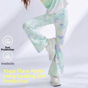 Ask Junior | Lightweight Bell-bottom Yoga & Sports Pants for Girls