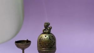 other | Imperial Palace Lantern of Mythical Beast - Exquisite Incense Burner & Ornamental Home Decor Art Piece