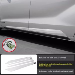 CAIFANG | Toyota Sienna Fitment Front Bumper Decorative Strip Chrome