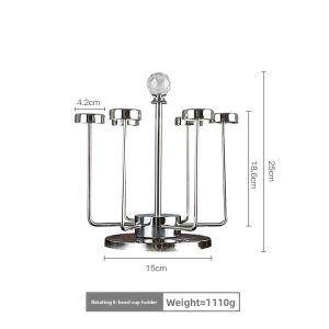 YOGEHOME | Creative Rotational Drip Rack For Drying Cups