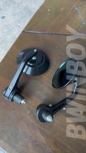 <1225> Gương Chiếu Hậu Sửa Đổi Xe Máy GV300 Gương Chiếu Hậu Hoàn Toàn Bằng Hợp Kim Nhôm Có Thể Điều Chỉnh Góc Đảo Ngược Và Chống Chói
