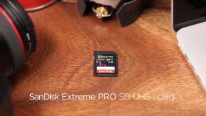 SanDisk Extreme Pro SDHC 32GB SDXXO U3 C10 V30 UHS-I 100MB/s R 90MB/s W 4x6 Lifetime Limited ( SDSDXXO-032G-GN4IN ) ( เมมโมรี่การ์ด เอสดีการ์ด )