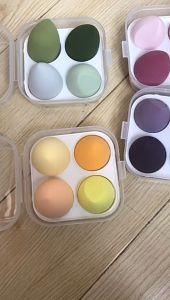 4pcs Makeup Sponge Blender Set wih box Beauty Sponge Foam for make up Make Up Sponge Beauty Egg Powder Puff Set