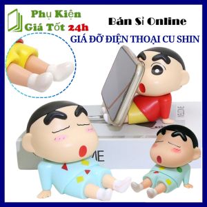 Kệ Để Điện Thoại - Giá Đỡ Điện Thoại Shin Chan Câu Bé Bút Chì 12cm Loại Lớn Siêu Dễ Thương Dùng Xem Livestream Học Online  Xem Phim Tiện Lợi Trang Trí Để Bàn Học Làm Việc