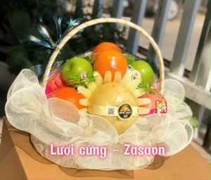 Cuộn Lưới Gói Hoa Giỏ Quà Trái Cây Lưới Cứng Ngắn 26cm – Zasavn