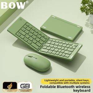 B．O．W | Portable Compact Bluetooth Folding Keyboard