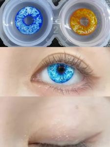 EyeShare | EYESHARE Anime Colored Contact Lenses 2Pcs Cosplay Red Lenses Blue Eyes Lenses Halloween Purple Eye Makeup Contact Green Lens