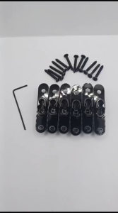 Bridge Gitar Guitar Monorail 6 String Black