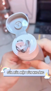 Sữa rửa mặt HUNMUI 2 lõi Amin & Bùn khoáng 100g – Làm sạch sâu kiềm dầu sáng da dưỡng ẩm