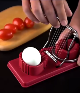 Luncheon Meat Egg Slicer with Cutting Wires Banana Cheese Cutter Stainless Steel food Slicer Machine Kitchen Cooking Gadget for Sandwiches
