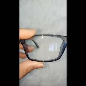 Kacamata Plus Frame Kotak Lensa Transparan Rabun Dekat Tersedia +1.00 s/d +3.00 Untuk PRIA WANITA Gaya TERBARU - FREE CASE