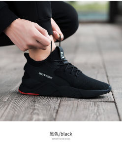 Sepatu Jogging laki laki | Sepatu Jogging Pria | Sepatu Sport Pria Dewasa | Sepatu Hitam Cowok/Pria Terbaru 2023 SATOH